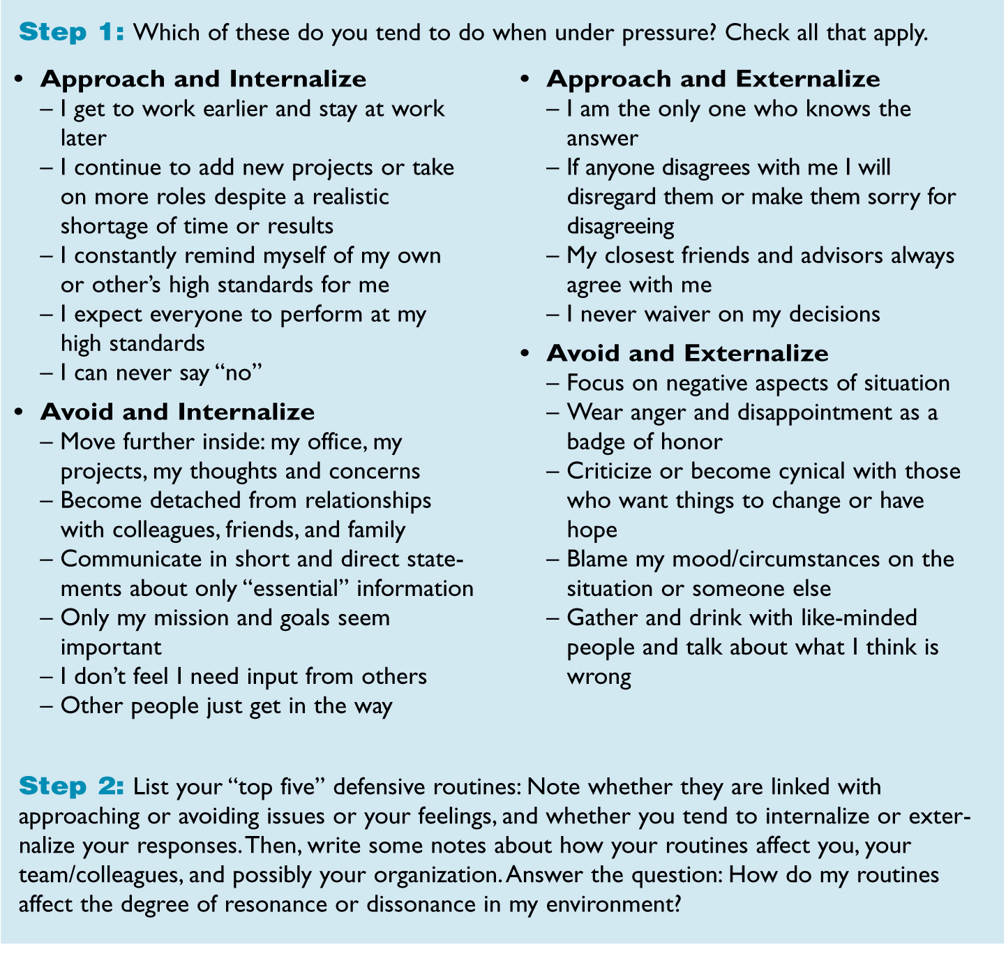 AN EXERCISE IN MIND FULNESS