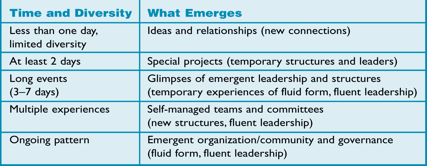 THE EVOLUTION OF EMERGENCE